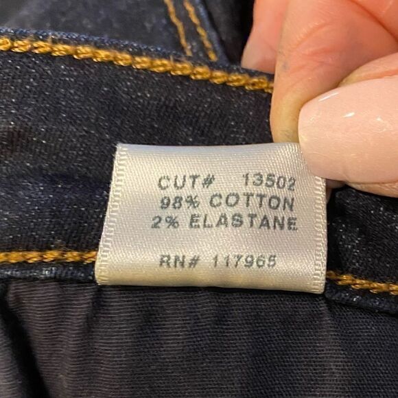 J. Brand Sz 26 Blue Indigo Denim Maria Straight Skinny Leg Jeans - Picture 10 of 10